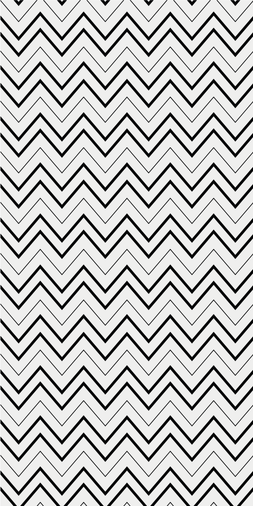 냉장고 스티커 셰브론 프린트 랩 - TenStickers