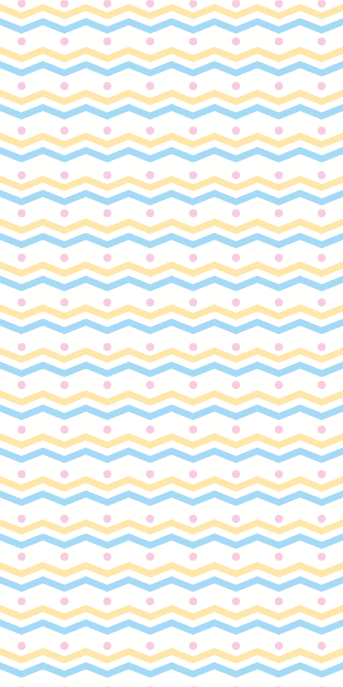 Wavy Pattern Accents fridge sticker - TenStickers