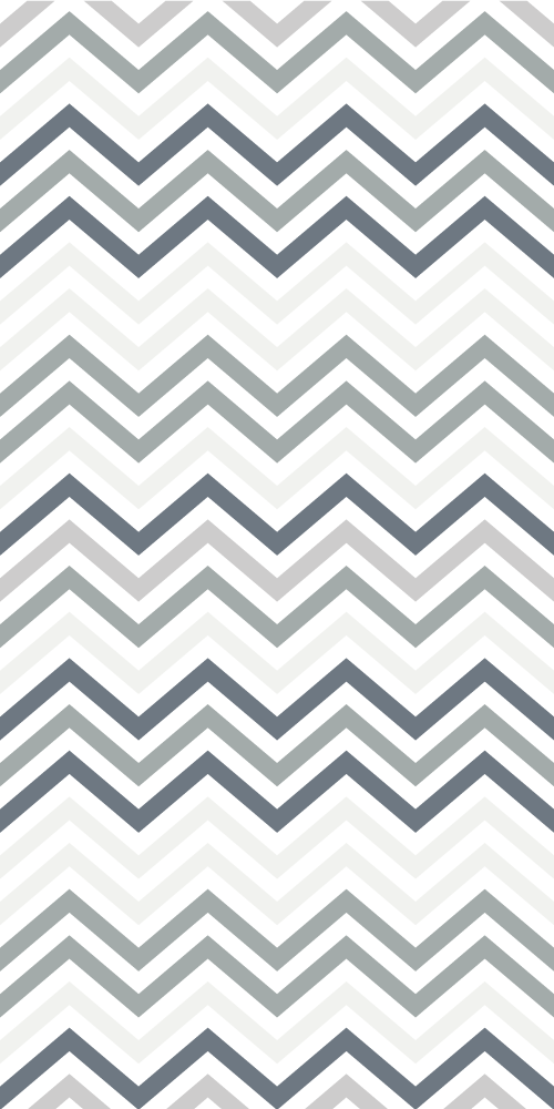 Chevronmønsterindpakning køleskab klistermærke - TenStickers