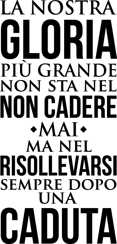 Adesivo murali soggiorno dopo una caduta Mandela - TenStickers