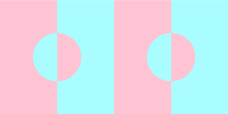 Pastel geometric patterns furniture sticker - TenStickers