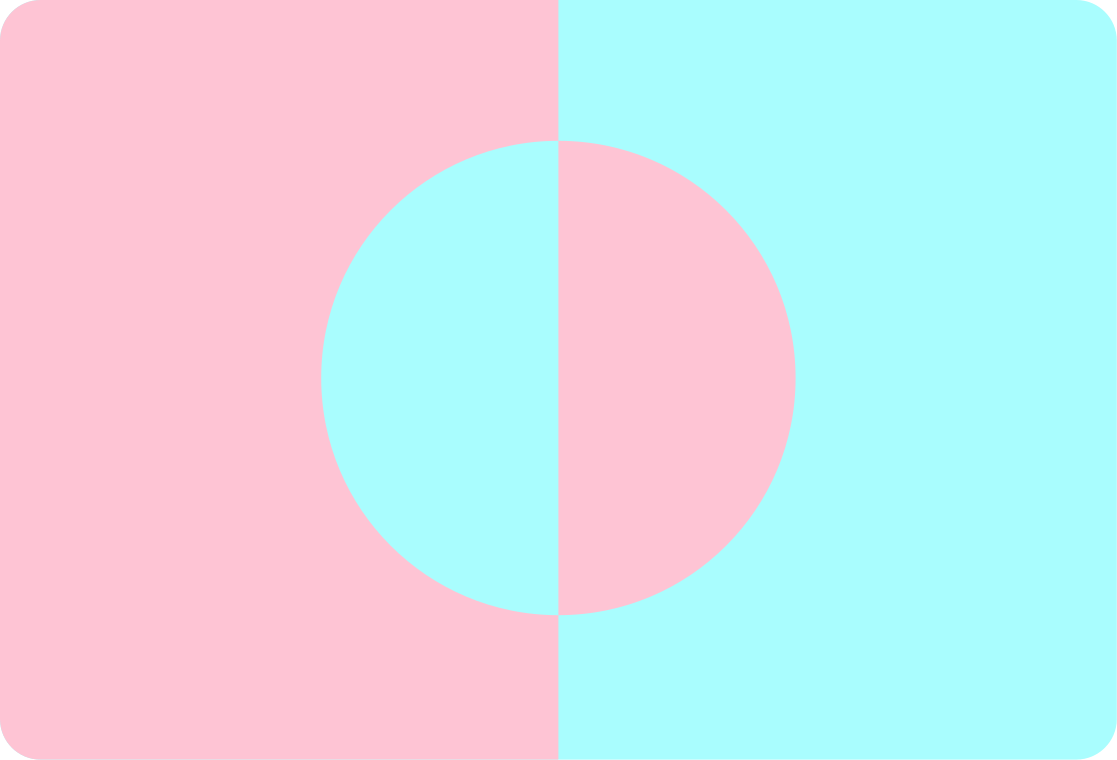 Geometric round color block laptop skins - TenStickers