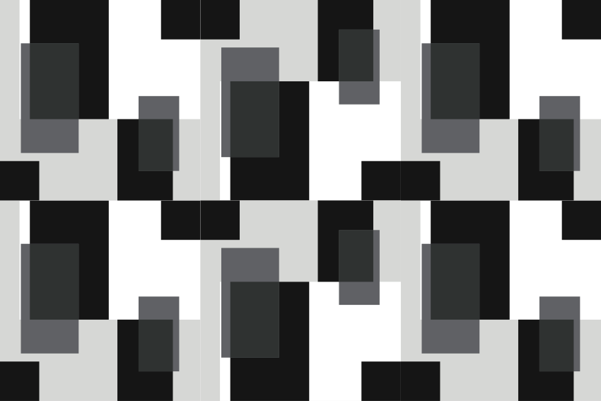 A fekete -fehér szín blokkolja a laptop bőrét - TenStickers