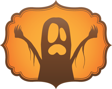 Hayalet duvar sticker - TenStickers