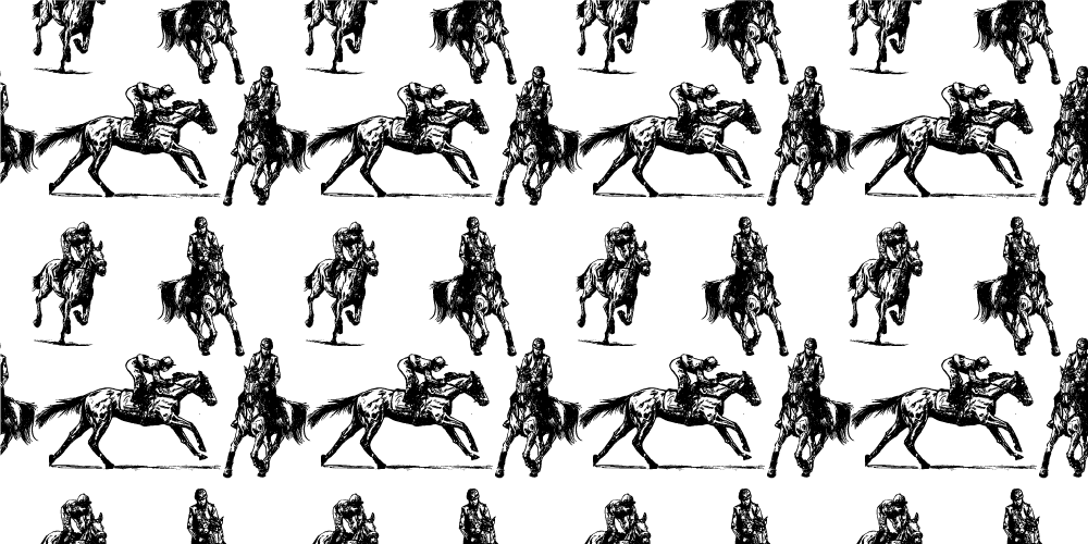 Lovas minta bútor matrica - TenStickers