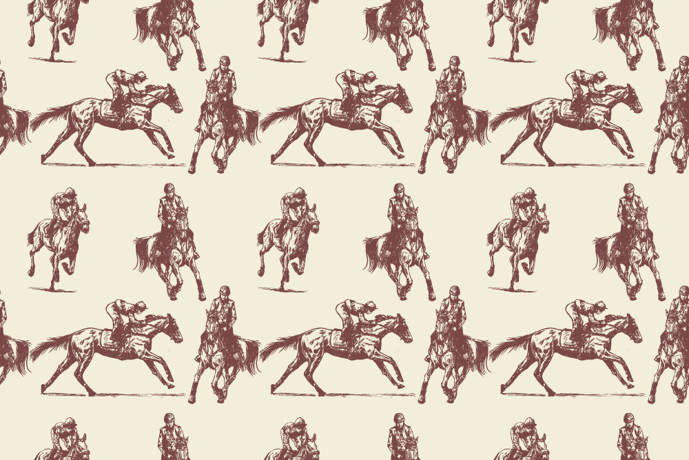 가구 스티커 말 테마 모티프 - TenStickers