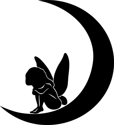 Night Fairy Wall Sticker - TenStickers