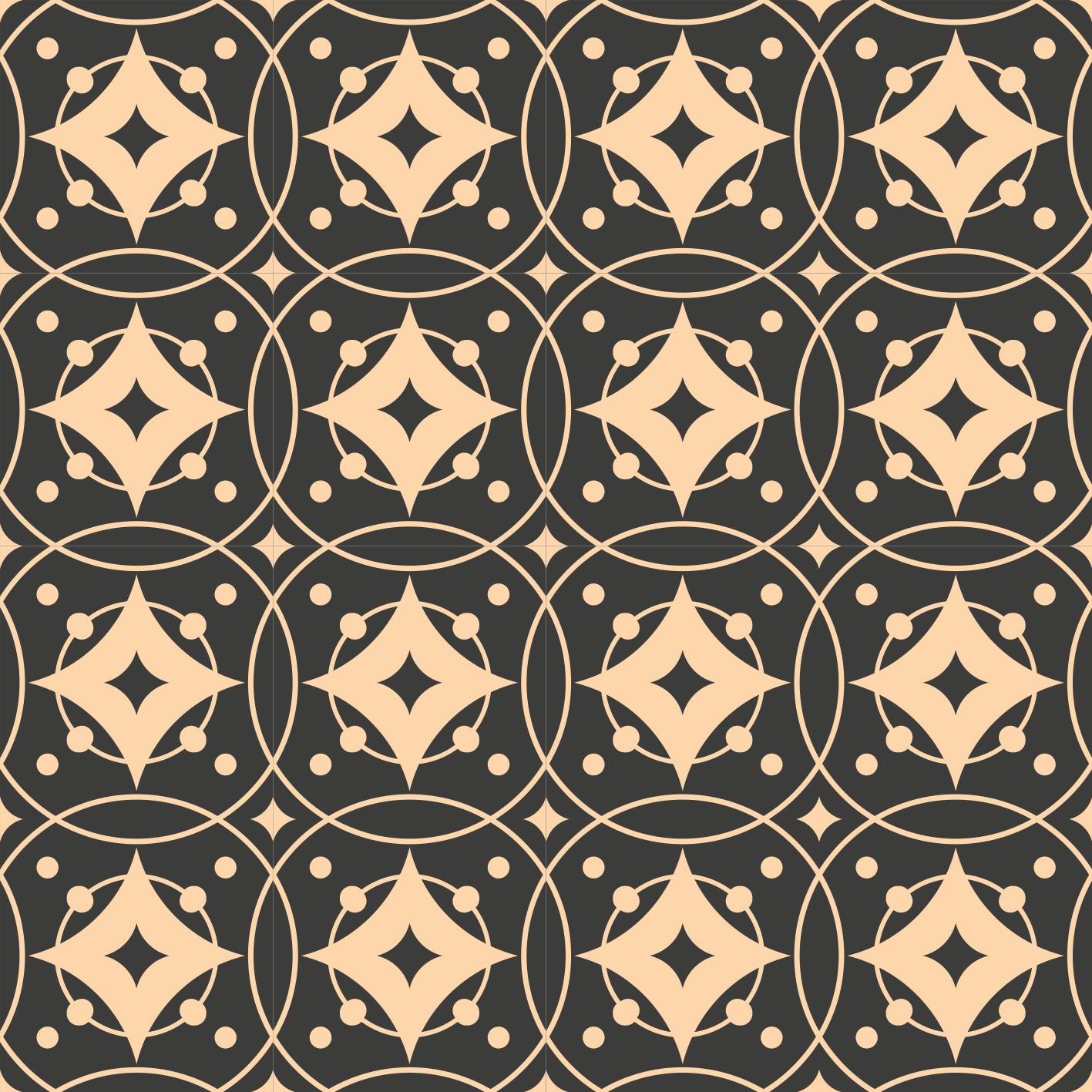 Vinilo para mueble elegante patrón geométrico - TenVinilo