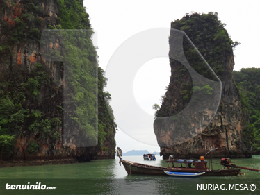 Sticker decorativo paesaggio Thailandia - TenStickers