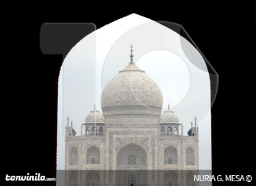 Sticker decorativo foto Taj Mahal - TenStickers