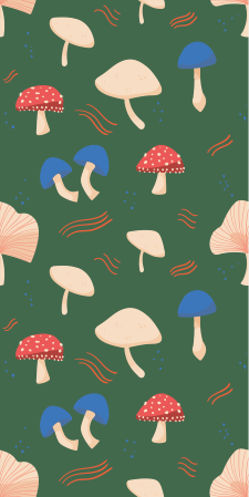 Svampemotiver Huawei klistermærke - TenStickers