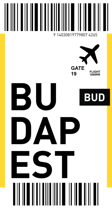 Repülőjegy budapestre samsung matricák - TenStickers