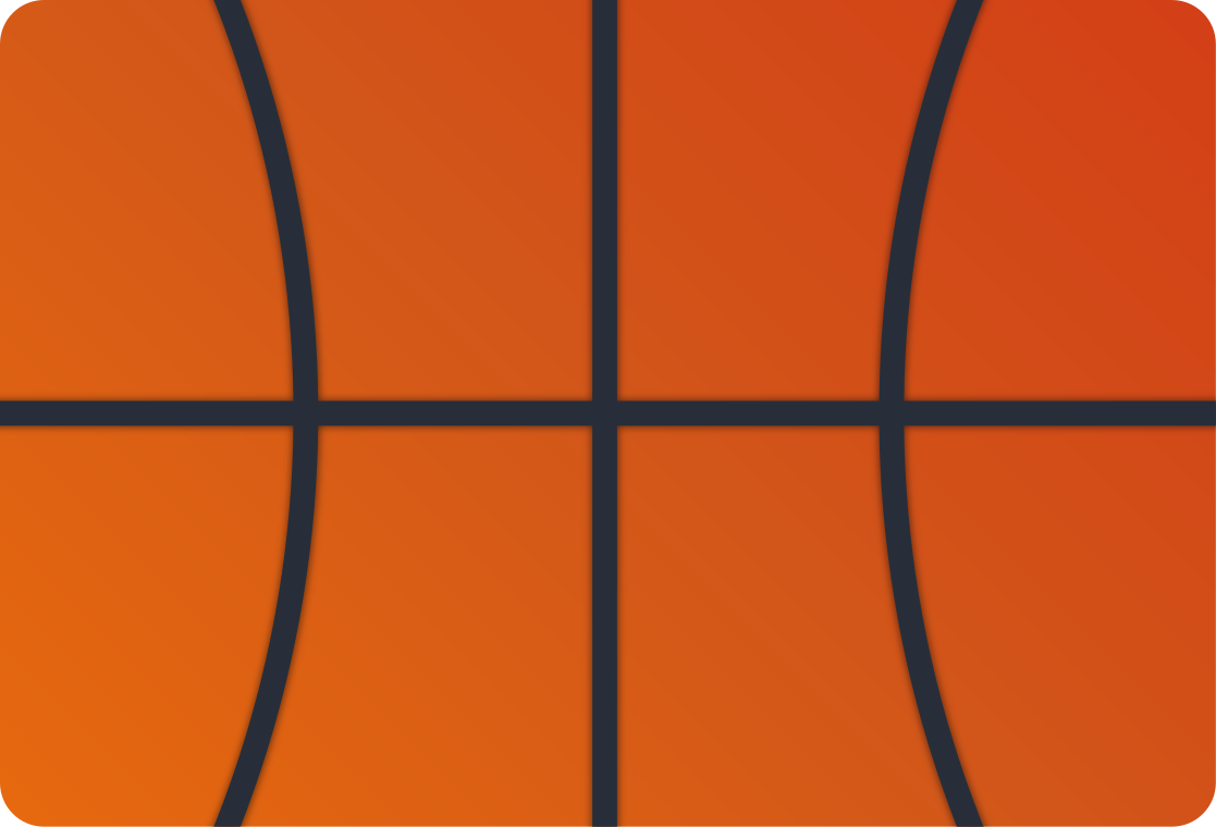 Naklejka na laptopa projekt wzoru koszykówki - TenStickers