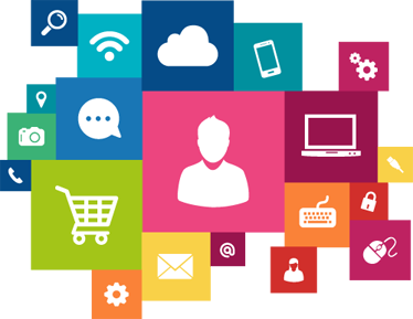 Naklejka ikony multimedia - TenStickers