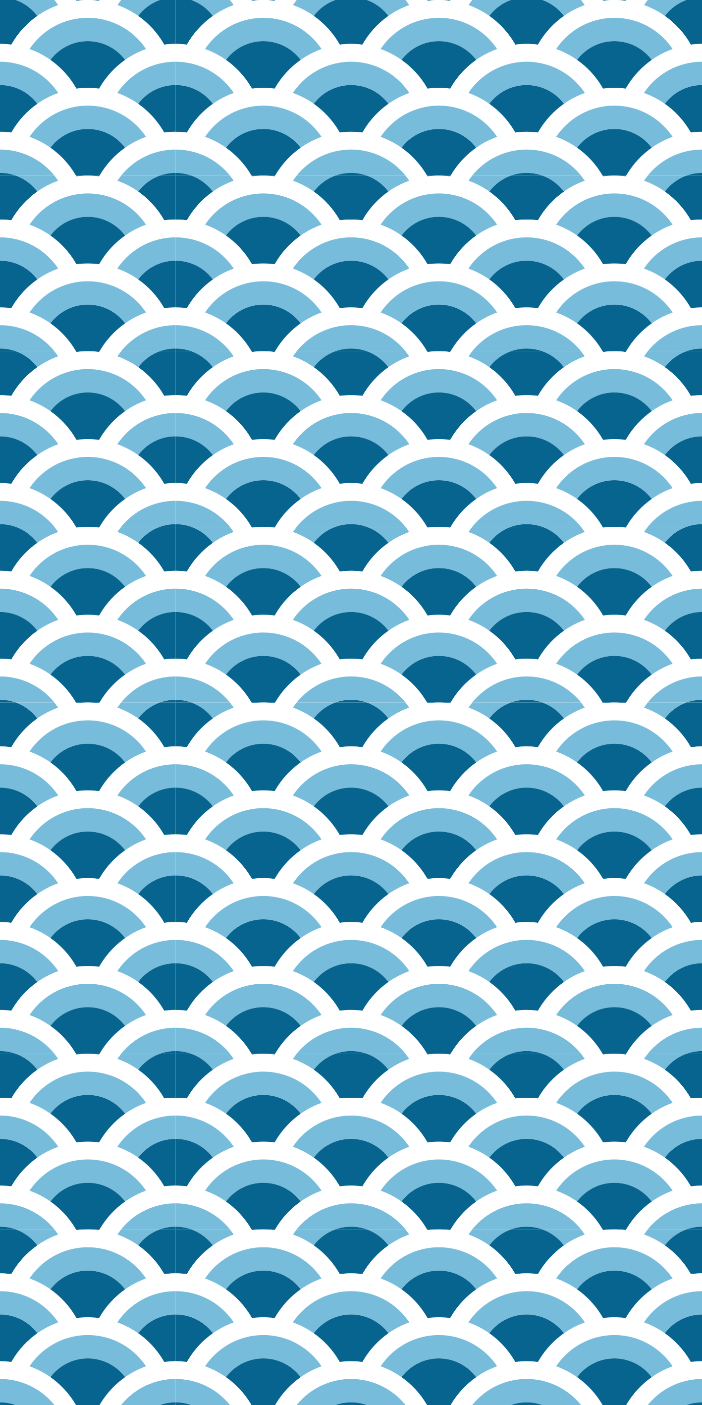 Wave Pattern Surface furniture sticker - TenStickers
