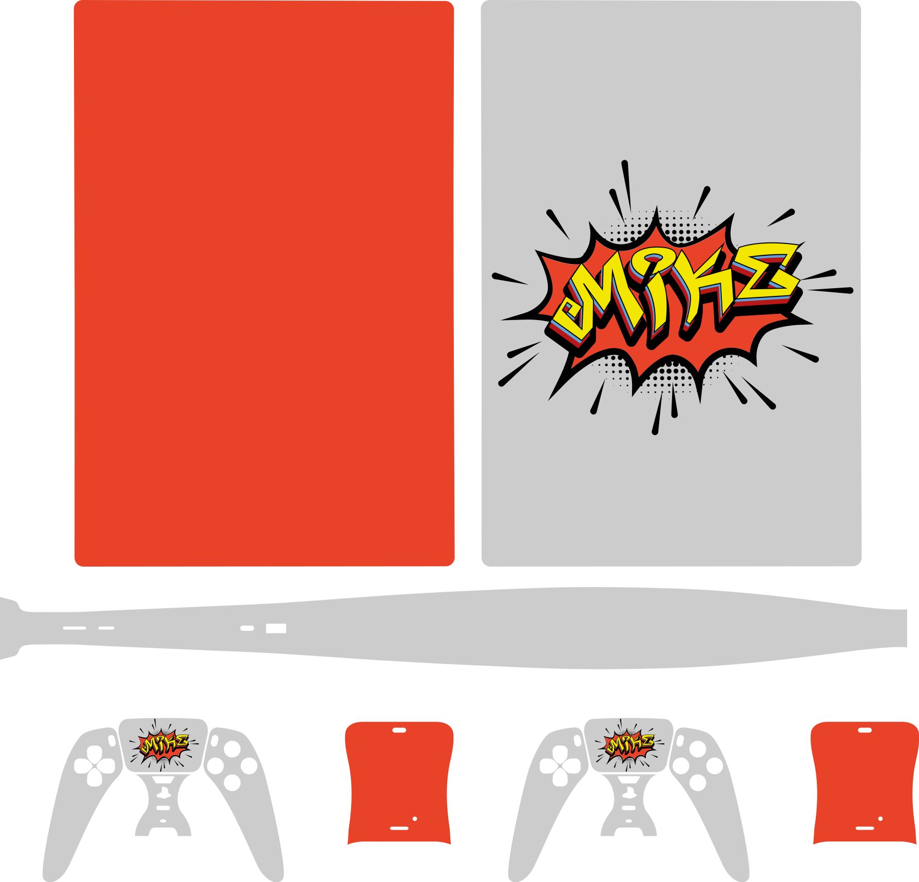 αυτοκόλλητο βομβαρδιστικό στυλ γκράφιτι ps5 - TenStickers