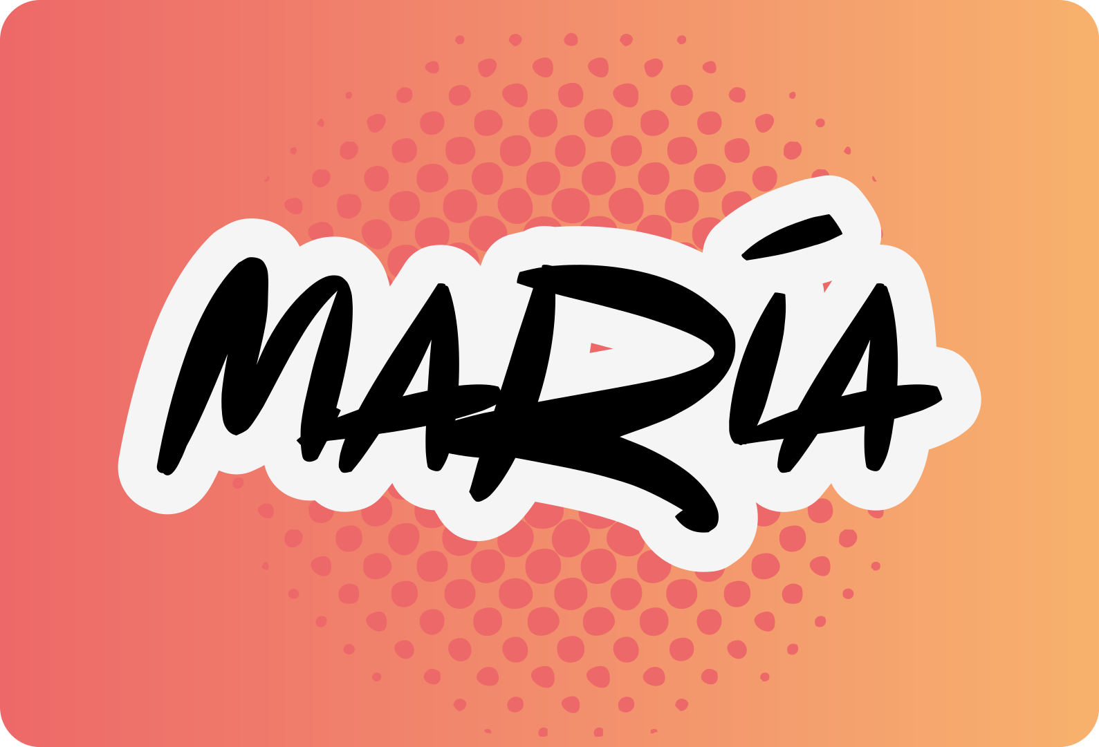 Vinilo para portátil grafiti naranja personalizado - TenVinilo