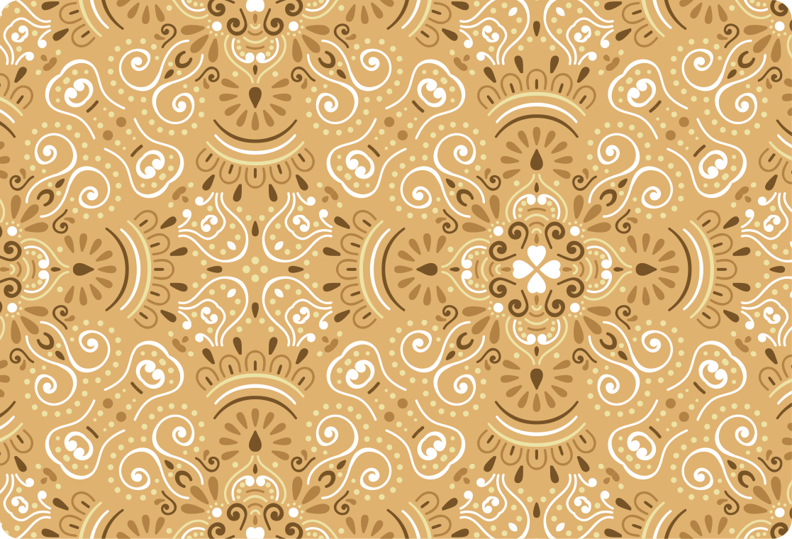 Vinilo para portátil elegante patrón adornado - TenVinilo