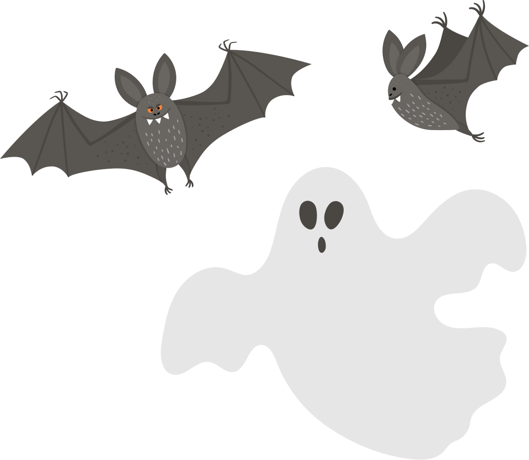 Personagens De Halloween PNG , Anime De Halloween De Morcego Fofo