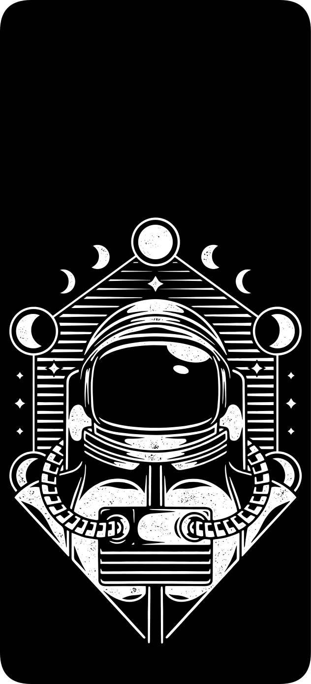 Vesmírný vesmír vesmíru vintage design obtisky huawei - TenStickers