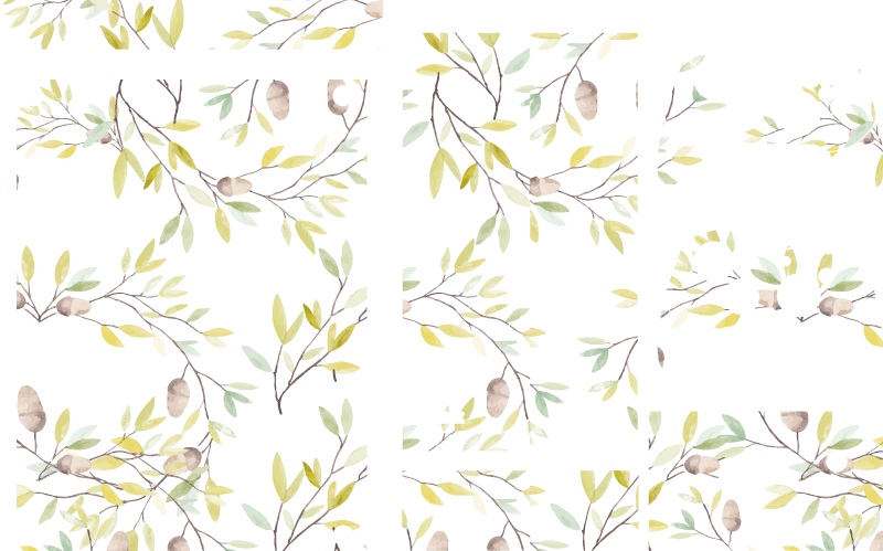 宇宙飞船贴纸 花藤图案 - TenStickers