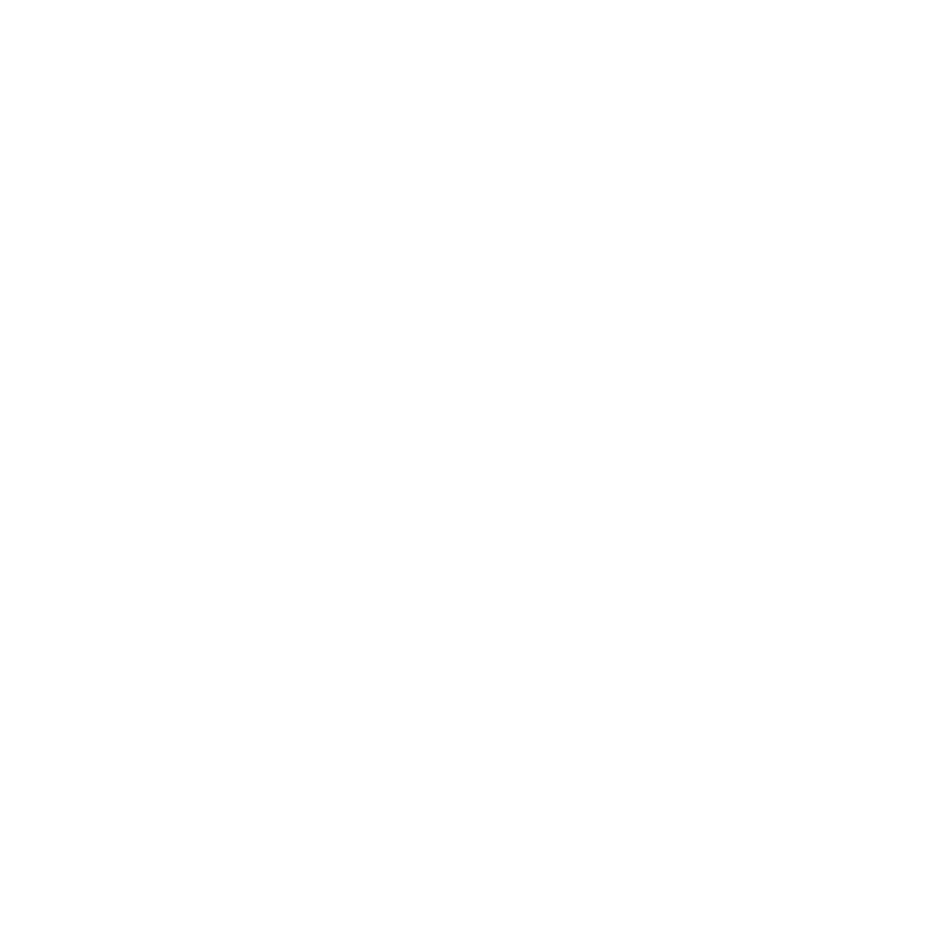 Monocolor modern style wall clock sticker - TenStickers