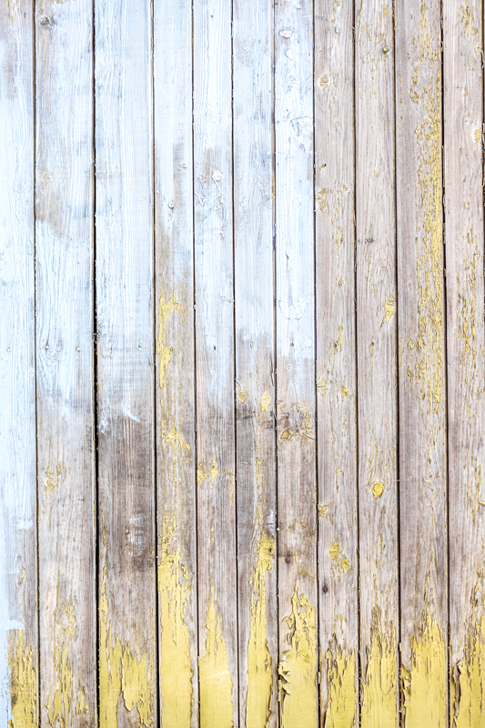 Beyaz kapı çıkartmasıyla boyanmış rustik plakalar - TenStickers