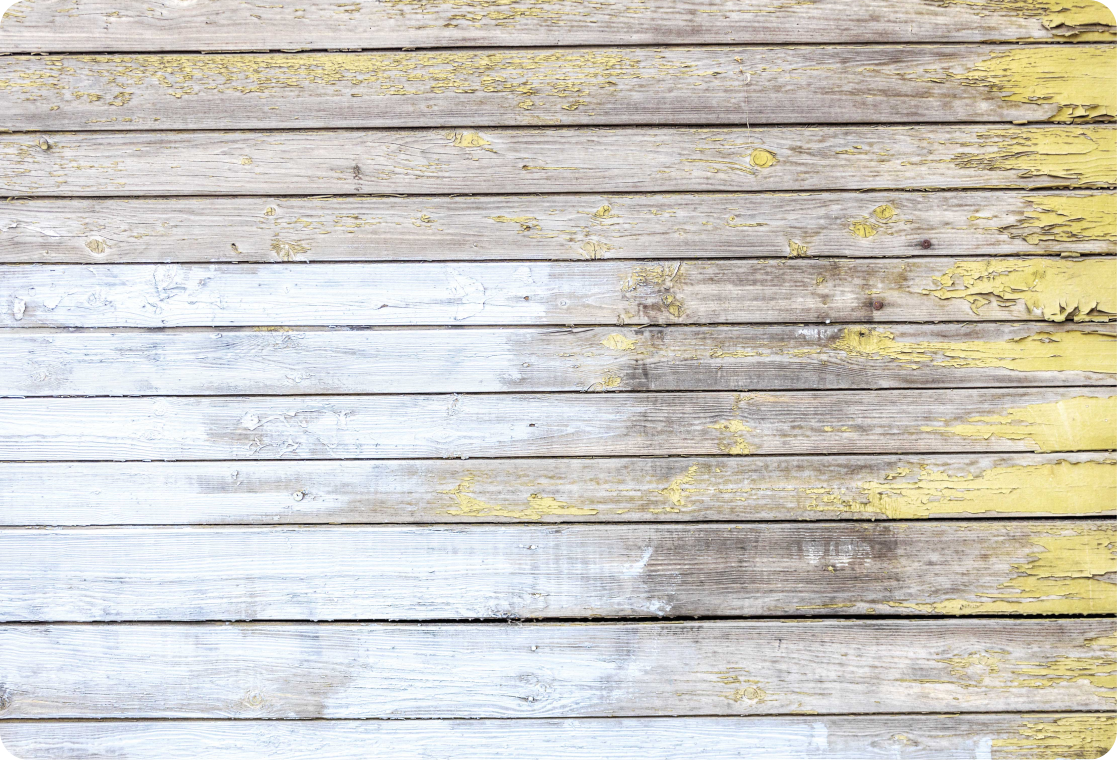 Laptop Sticker Rustikale dielen weiß lackiert - TenStickers