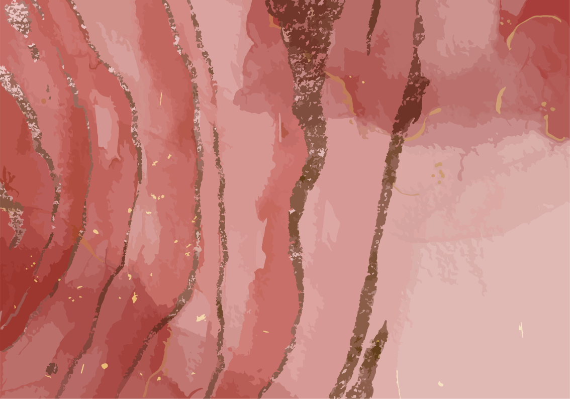 Sticker Meuble Aquarelle rose chatoyante - TenStickers