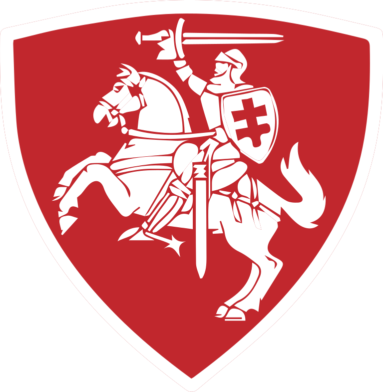 Vytis emblema of lithuania automobilių lipdukas - „Tenstickers“
