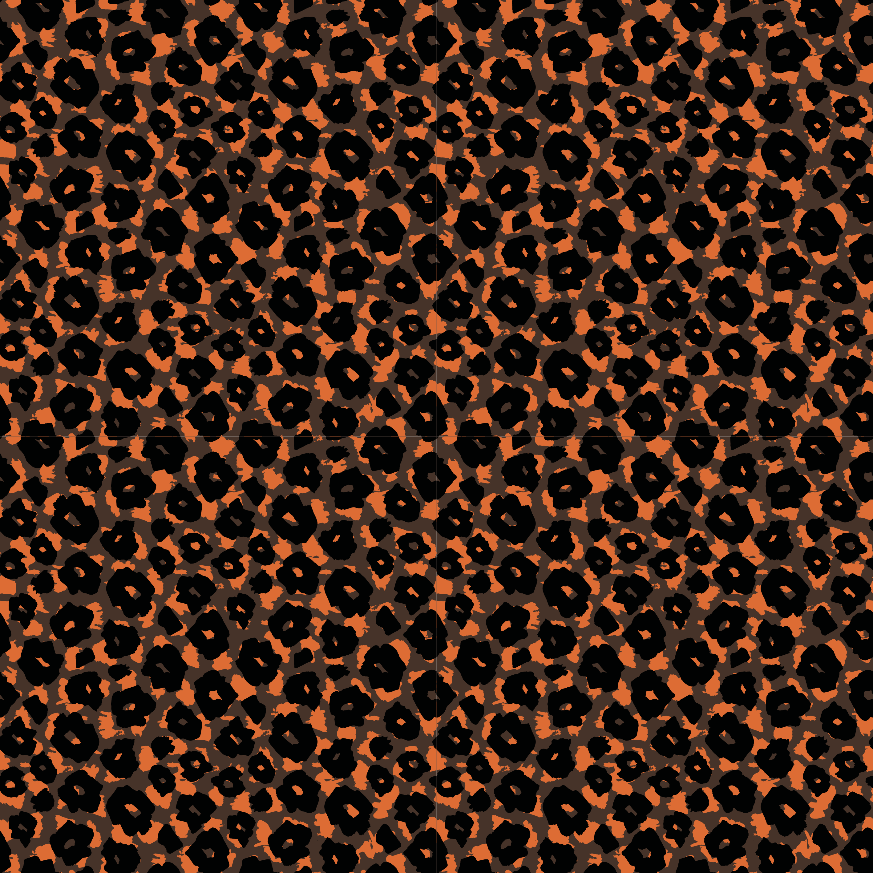 Kalahari λεοπάρδαλη απομίμηση επίπλων αυτοκόλλητο - TenStickers