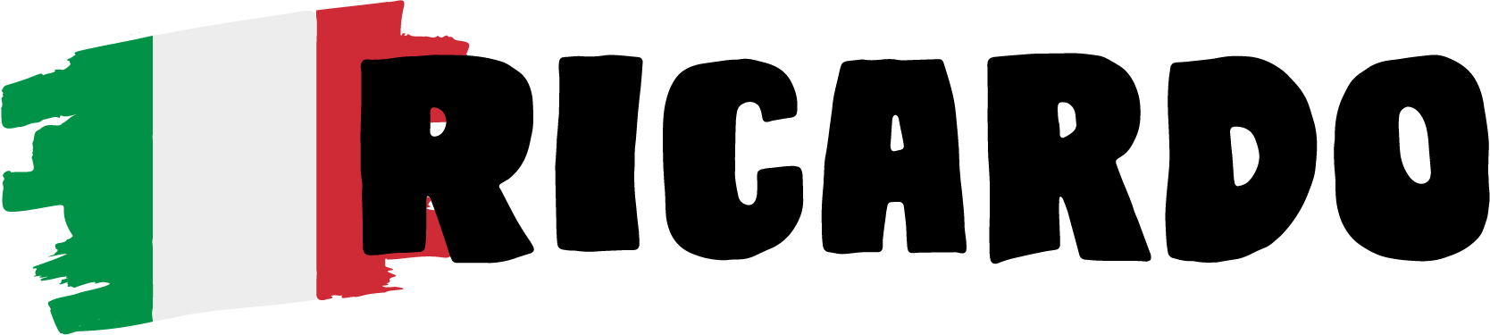 Adesivo motot con bandiera italiana e nome - TenStickers