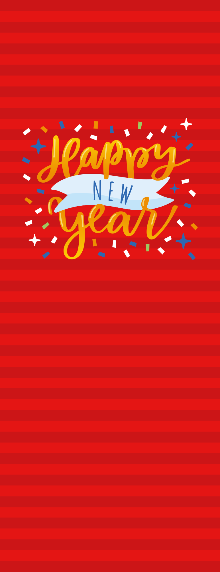 Joulutarra joulun ja uuden vuoden tervehdyksille - Tenstickers