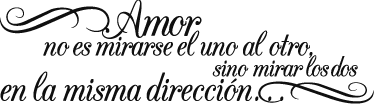 Vinilo decorativo misma dirección - TenVinilo