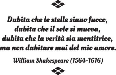 Sticker decorativo testo amore Shakespeare - TenStickers