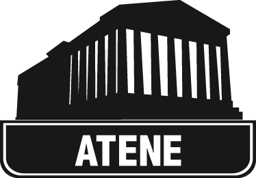 Sticker decorativo logo città Atene - TenStickers