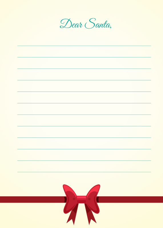 χριστουγεννιάτικο δέντρο με προσαρμοσμένη λίστα επιθυμιών γράψτε  - TenStickers