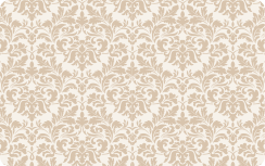 動物 シール エレガントダマスクパターン - TENSTICKERS