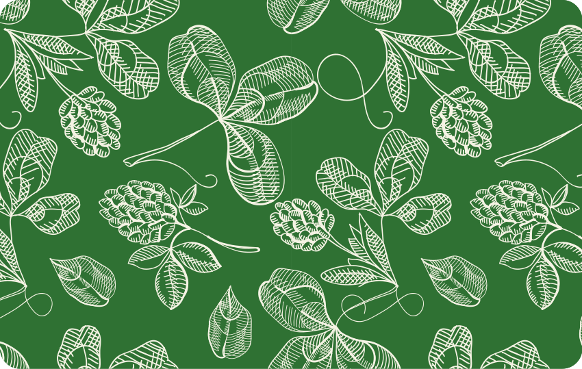 노트북용 스킨 식물 패턴 녹색 - TenStickers