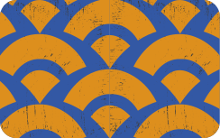 Credit card sticker abstract pattern design - TenStickers