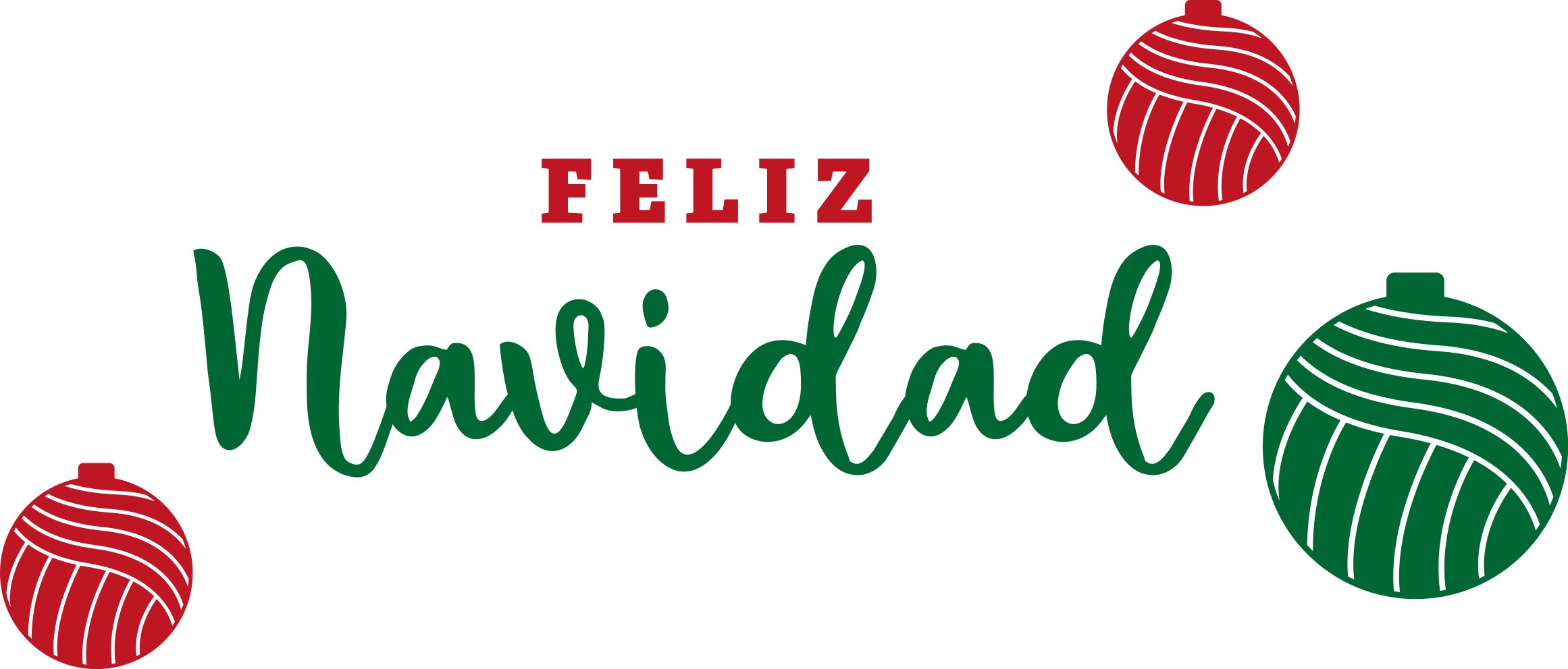 Póster decorativo Feliz Navidad - TenVinilo