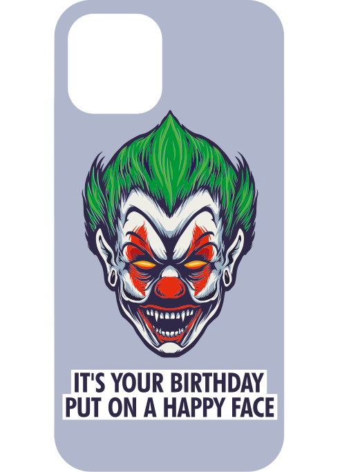 Det er din fødselsdag happy face iphone klistermærker - TenStickers