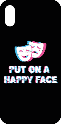 iPhone贴纸 剧院面具引用 - TenStickers