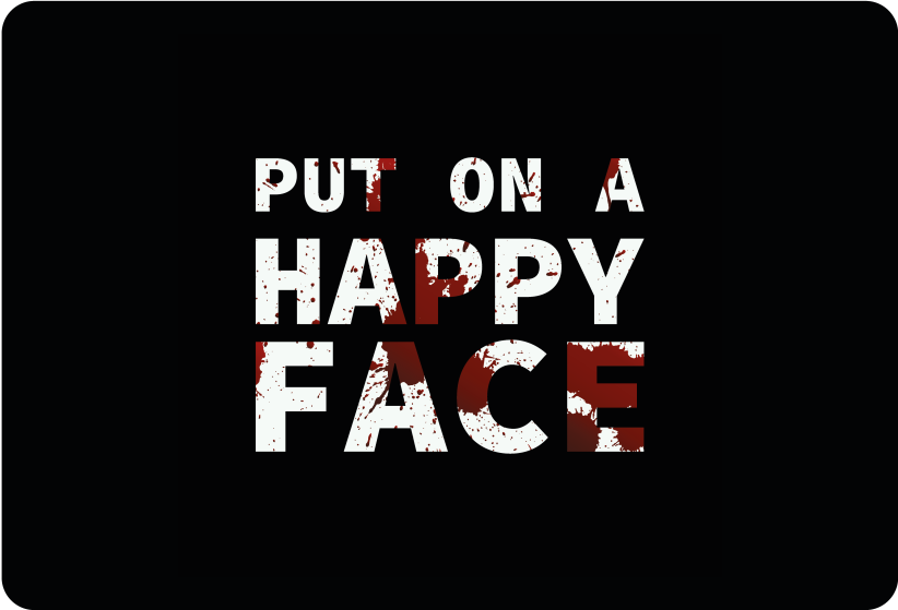 Put a happy face laptop skins - TenStickers