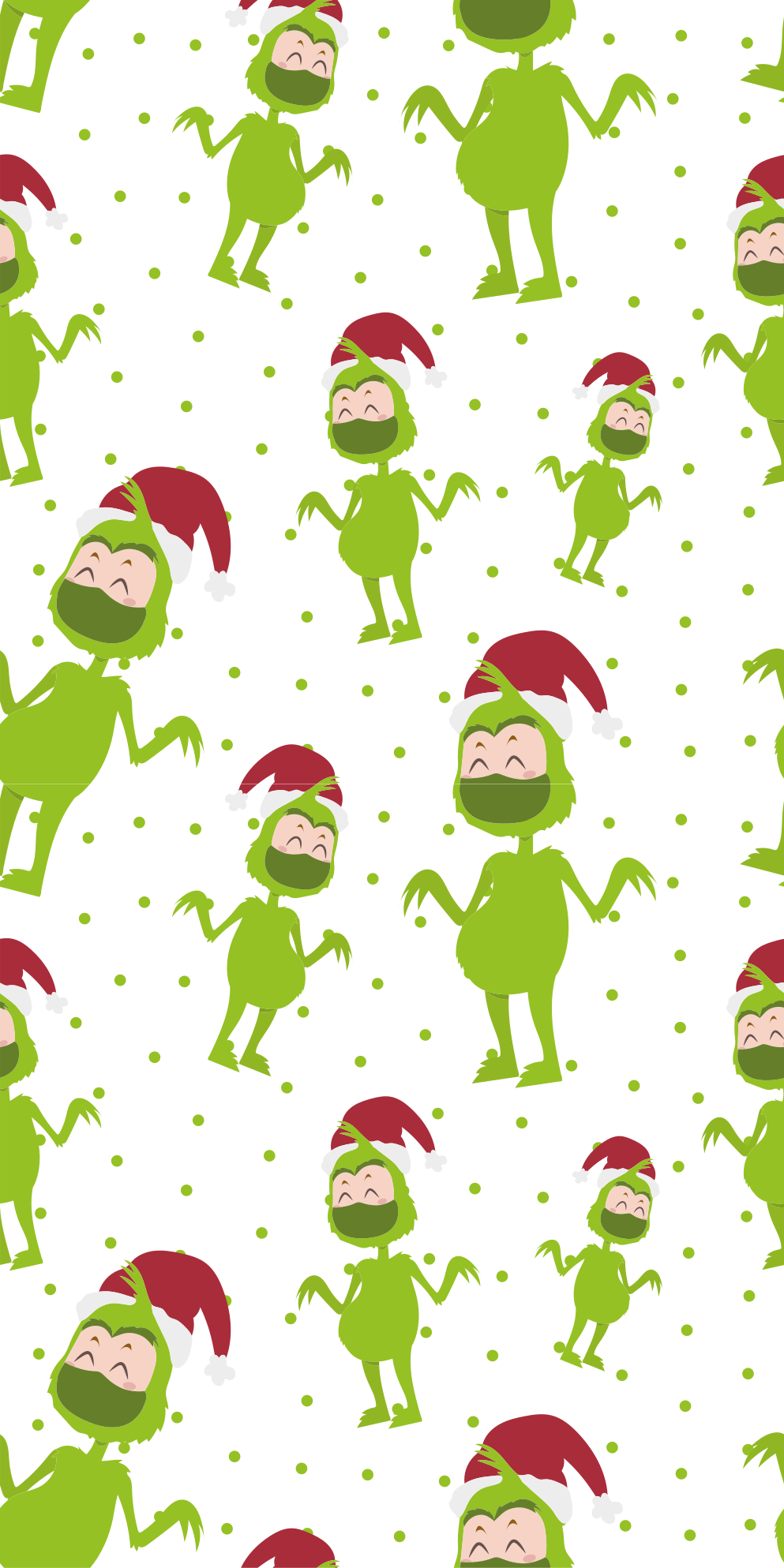 Sticker événement personnage vert festif - TenStickers