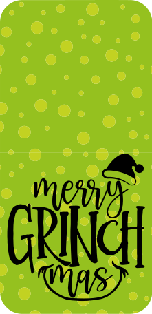 Adesivo murale rugby grinch allegria natalizia - TenStickers