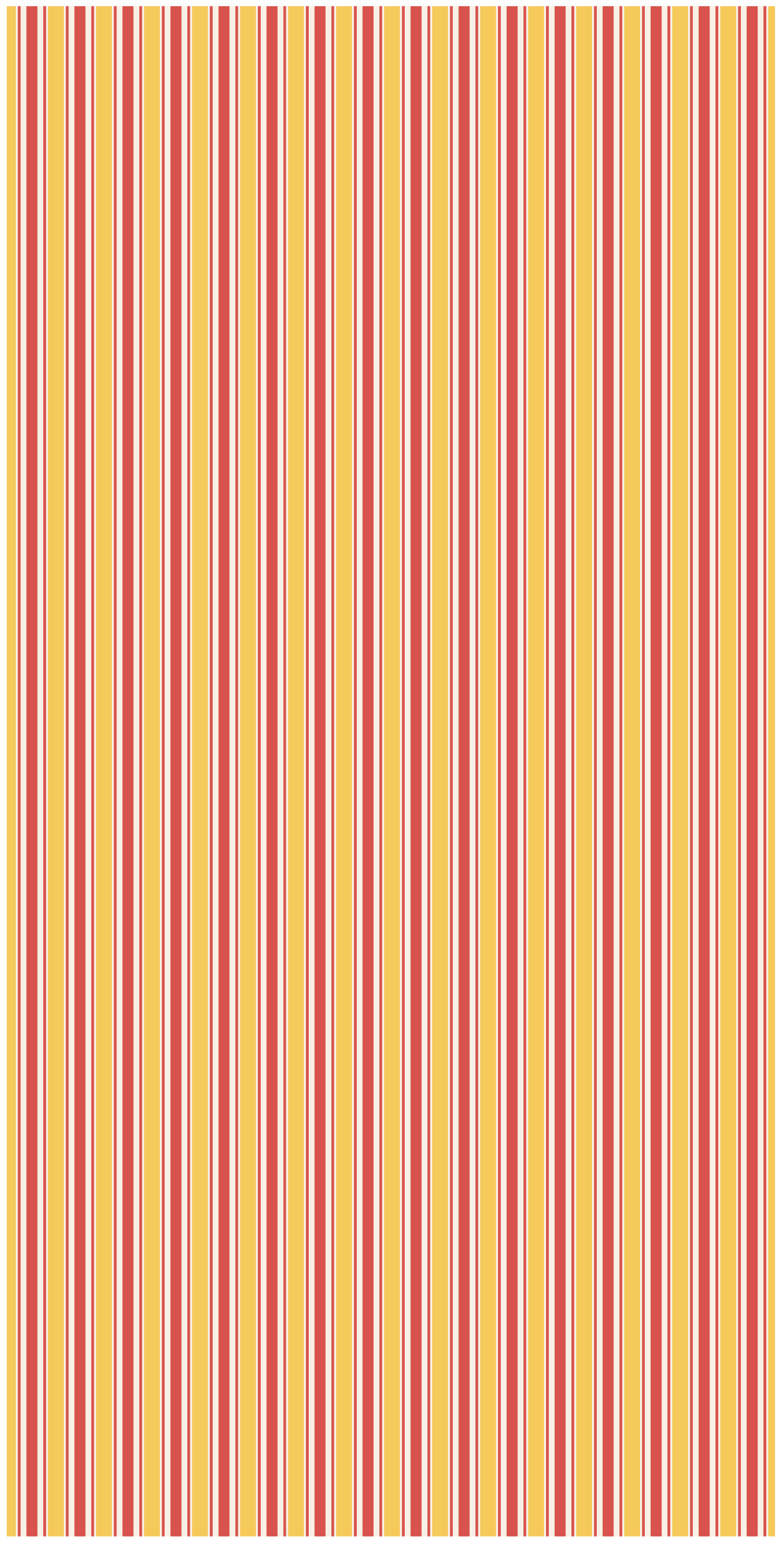 Vibrant Striped Pattern door sticker - TenStickers