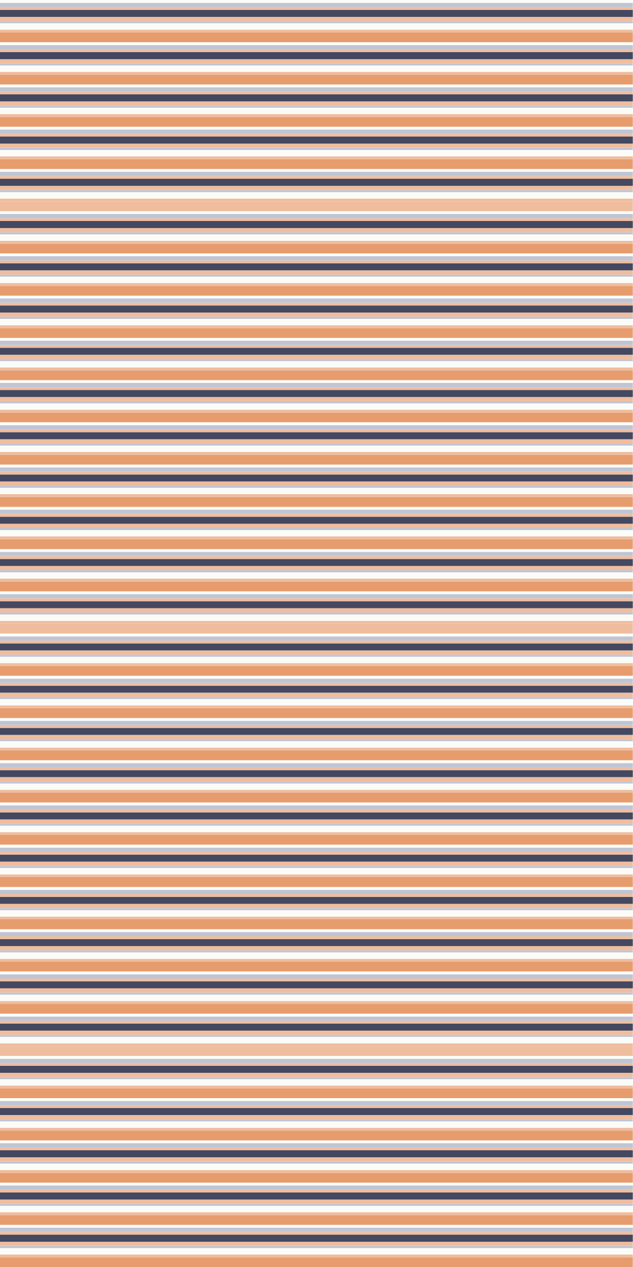 Horizontal retro striped pastel door sticker - TenStickers