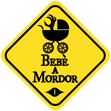 Sticker decorativo bebè a Mordor - TenStickers