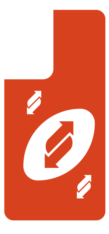 Samsung Aufkleber Uno-karten kehren in roter farbe zurück - TenStickers